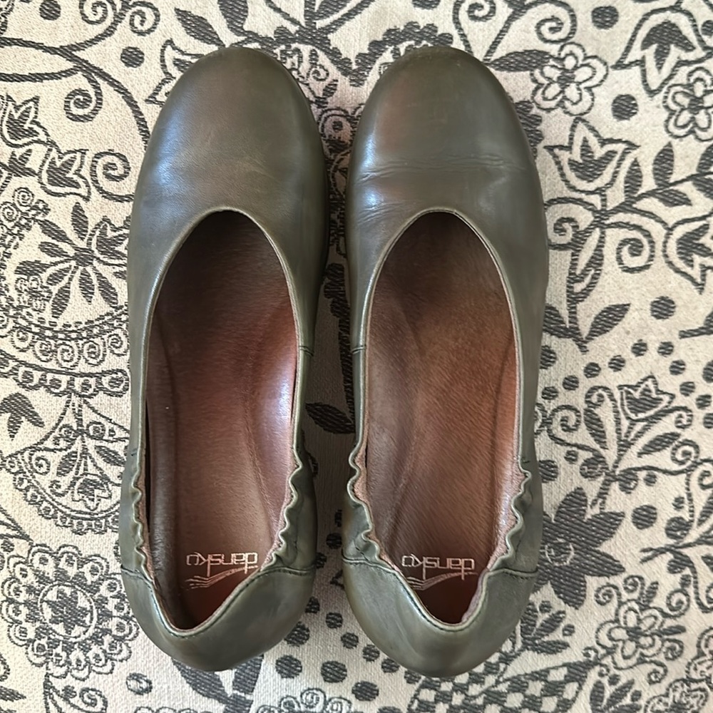 Dasko Kira Slip-on flat- Lichen 40